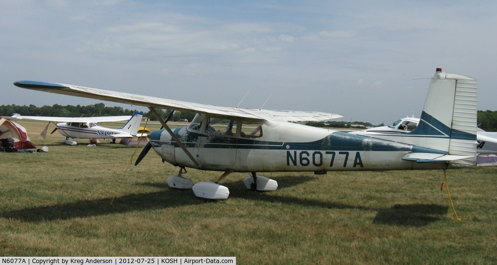 N6077A, 1956 Cessna 172 C/N 28677, EAA AirVenture 2012
