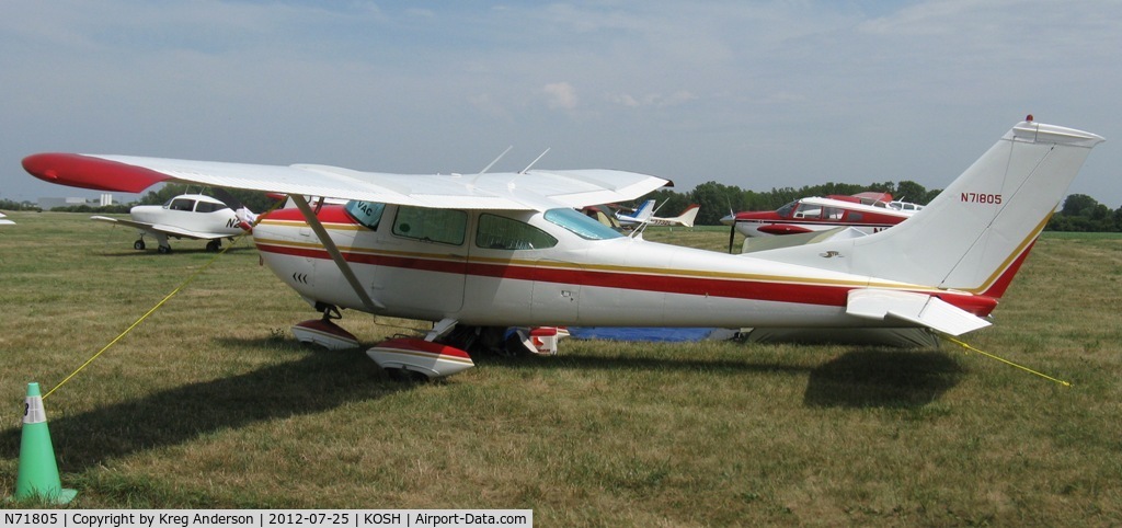N71805, 1969 Cessna 182M Skylane C/N 18259763, EAA AirVenture 2012