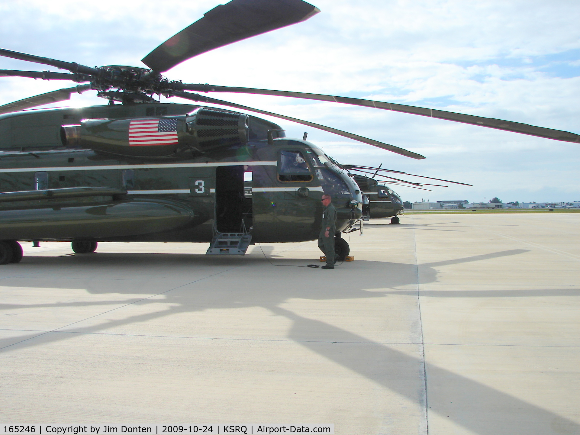 165246, Sikorsky CH-53E Super Stallion C/N 65-640, HMX-1 Support Helos at Sarasota-Bradenton International Airport