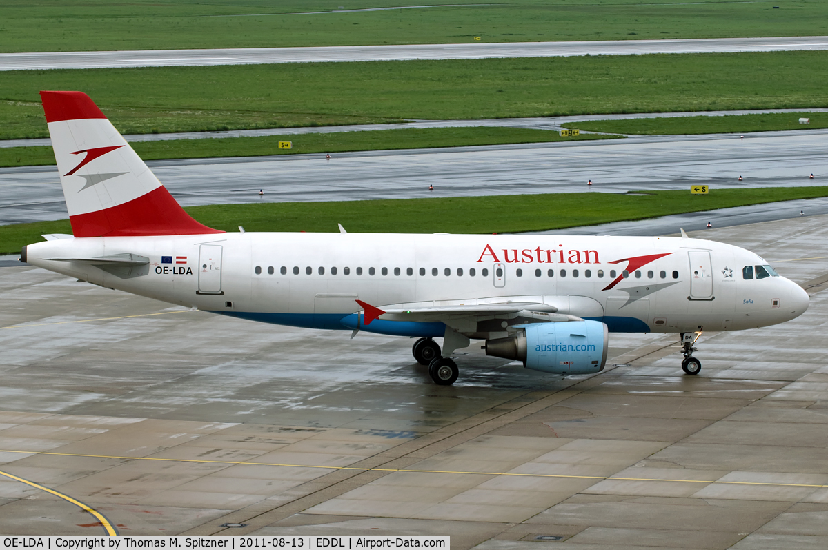 OE-LDA, 2004 Airbus A319-112 C/N 2131, Austrian Airlines OE-LDA 