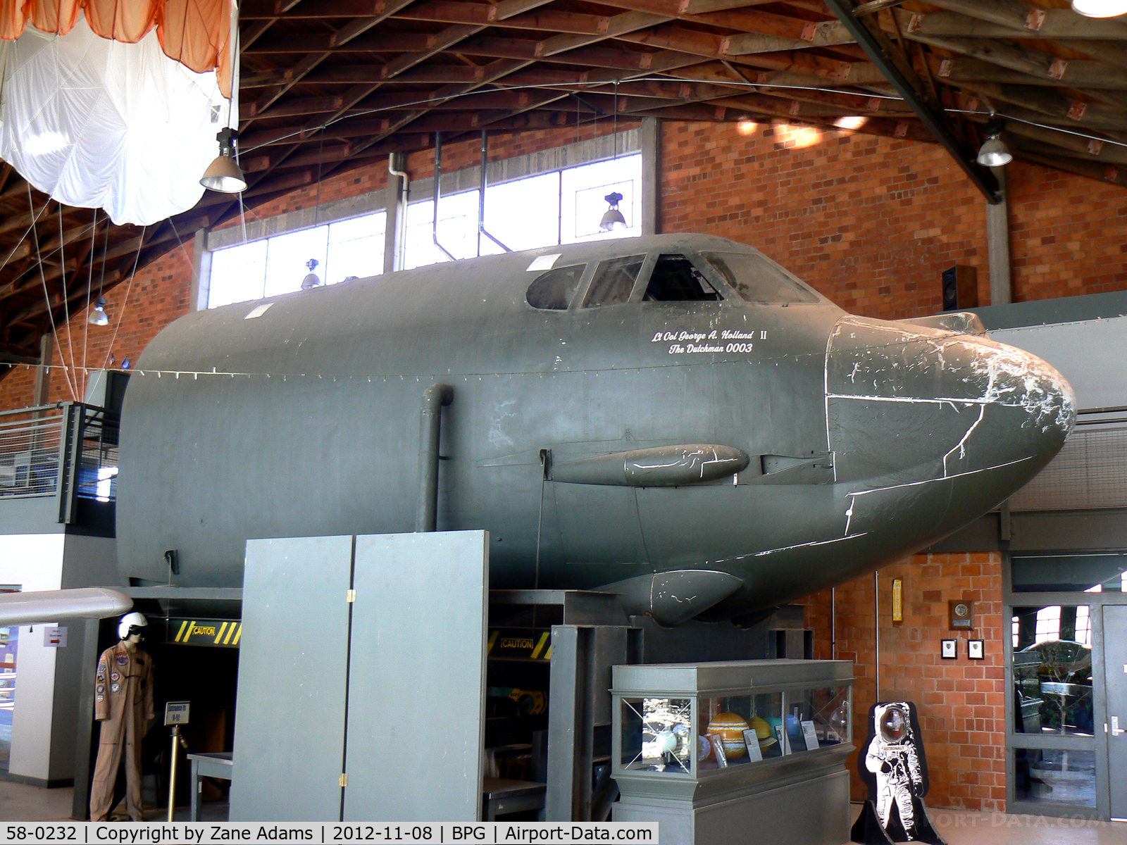 58-0232, 1958 Boeing B-52G-105-BW C/N 464300, On display at the Hangar 25 Museum - Big Spring, TX