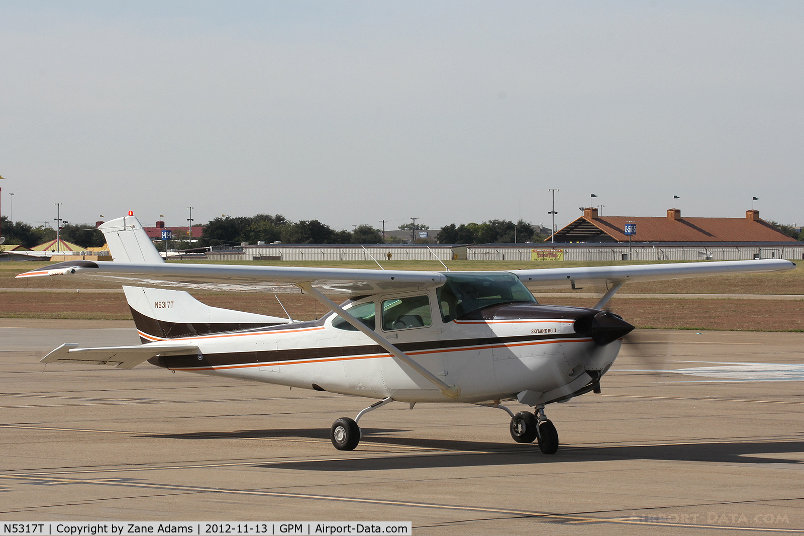 N5317T, 1982 Cessna TR182 Turbo Skylane RG C/N R18201856, At Grand Prairie Municipal Airport.