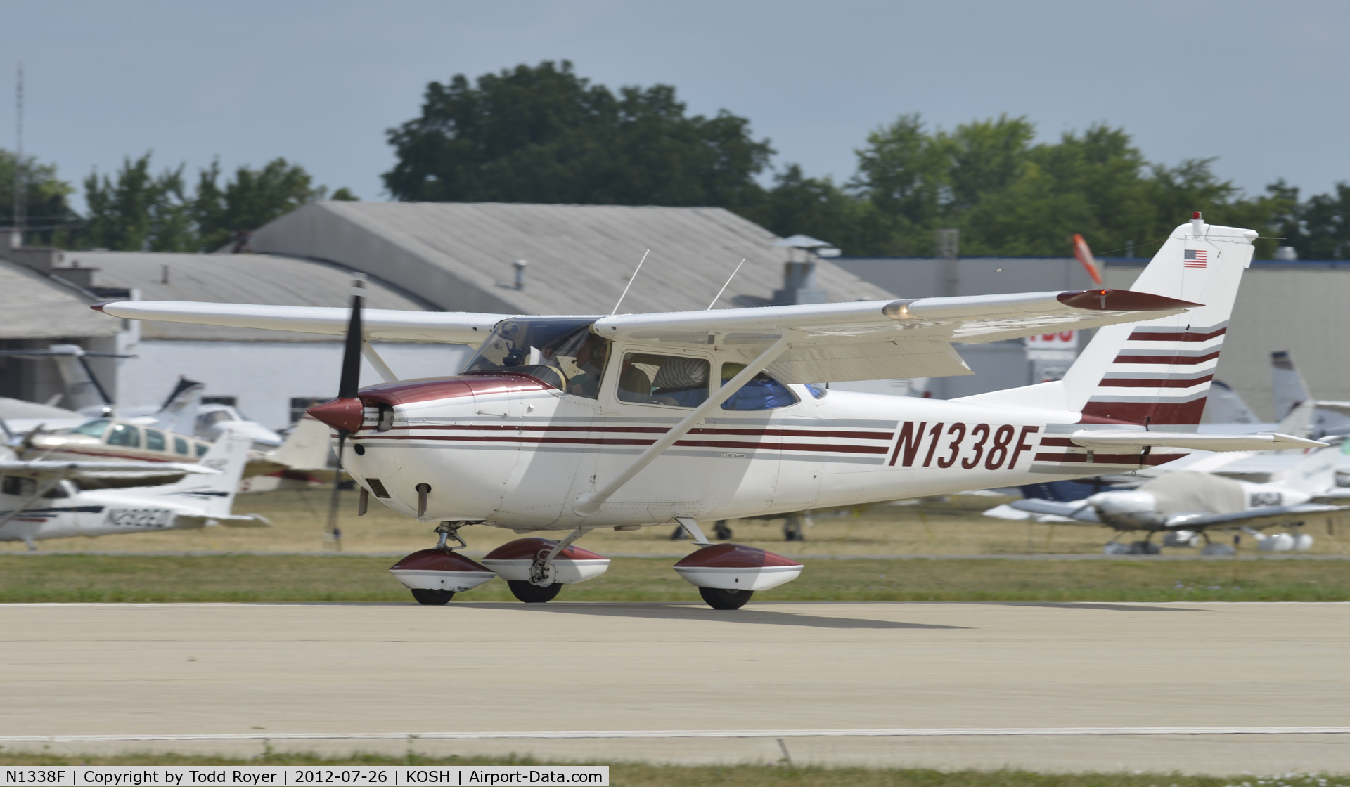 N1338F, 1966 Cessna 172G C/N 17254833, Airventure 2012