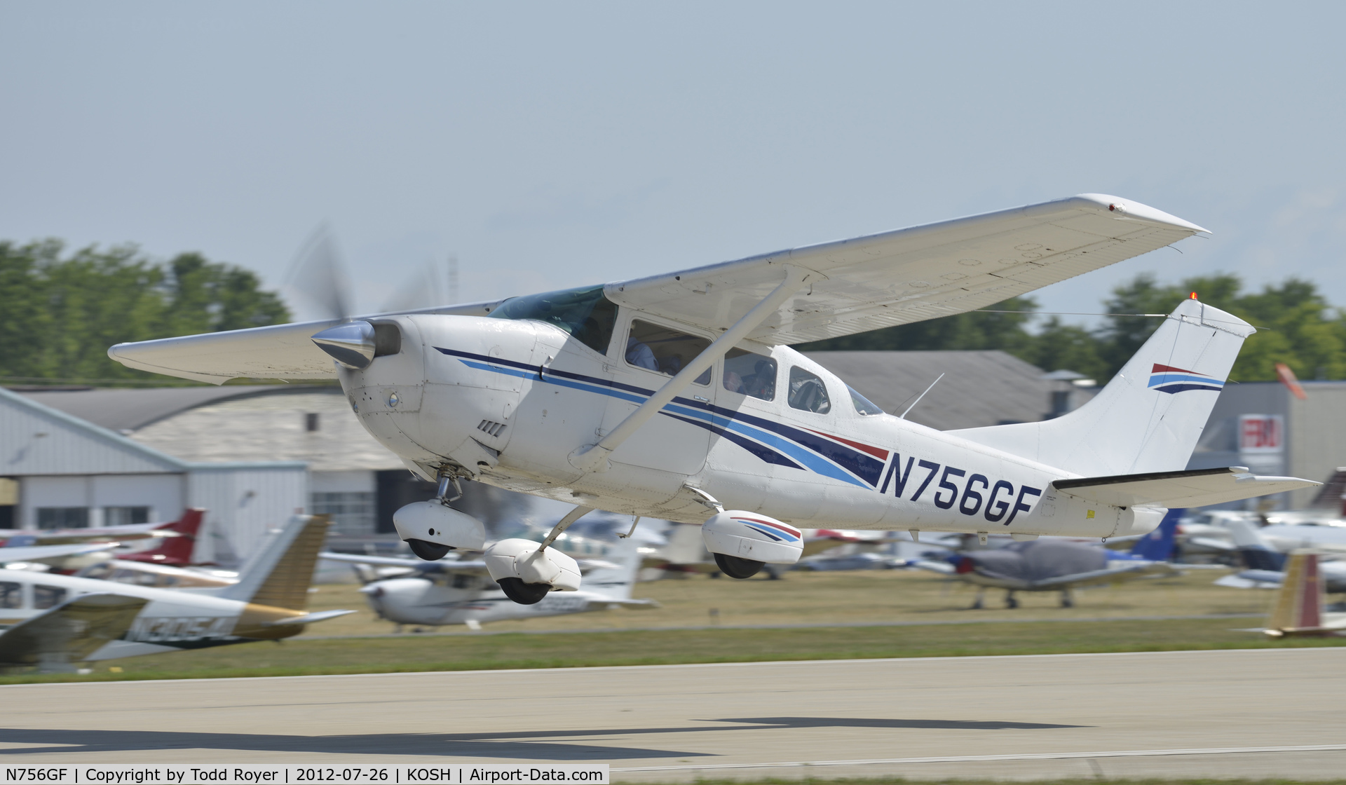 N756GF, 1977 Cessna U206G Stationair C/N U20604074, Airventure 2012