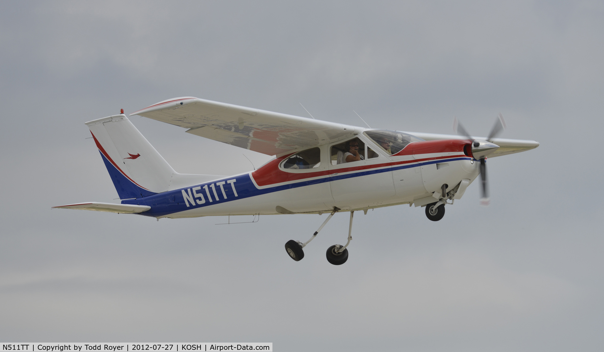 N511TT, 1977 Cessna 177RG Cardinal C/N 177RG1177, Airventure 2012