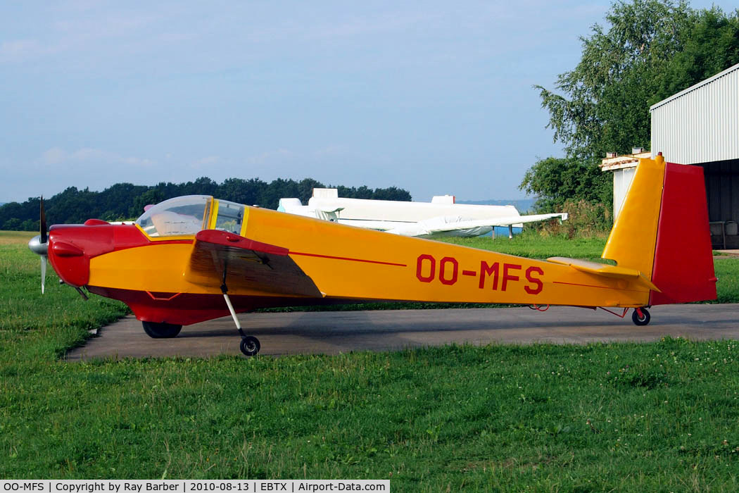 OO-MFS, 1972 Scheibe SF-25C Falke 1700 C/N 4213, Scheibe SF-25C Falke 1700 [4213] Theux-Verviers~OO 13/08/2010