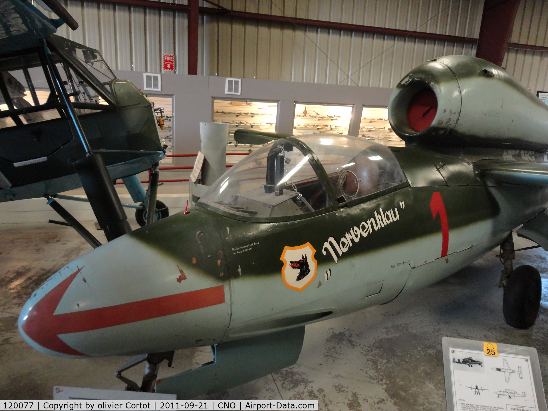 120077, Heinkel He-162A-2 Volksjager C/N 120077, priceless asset of the plane of fame museum