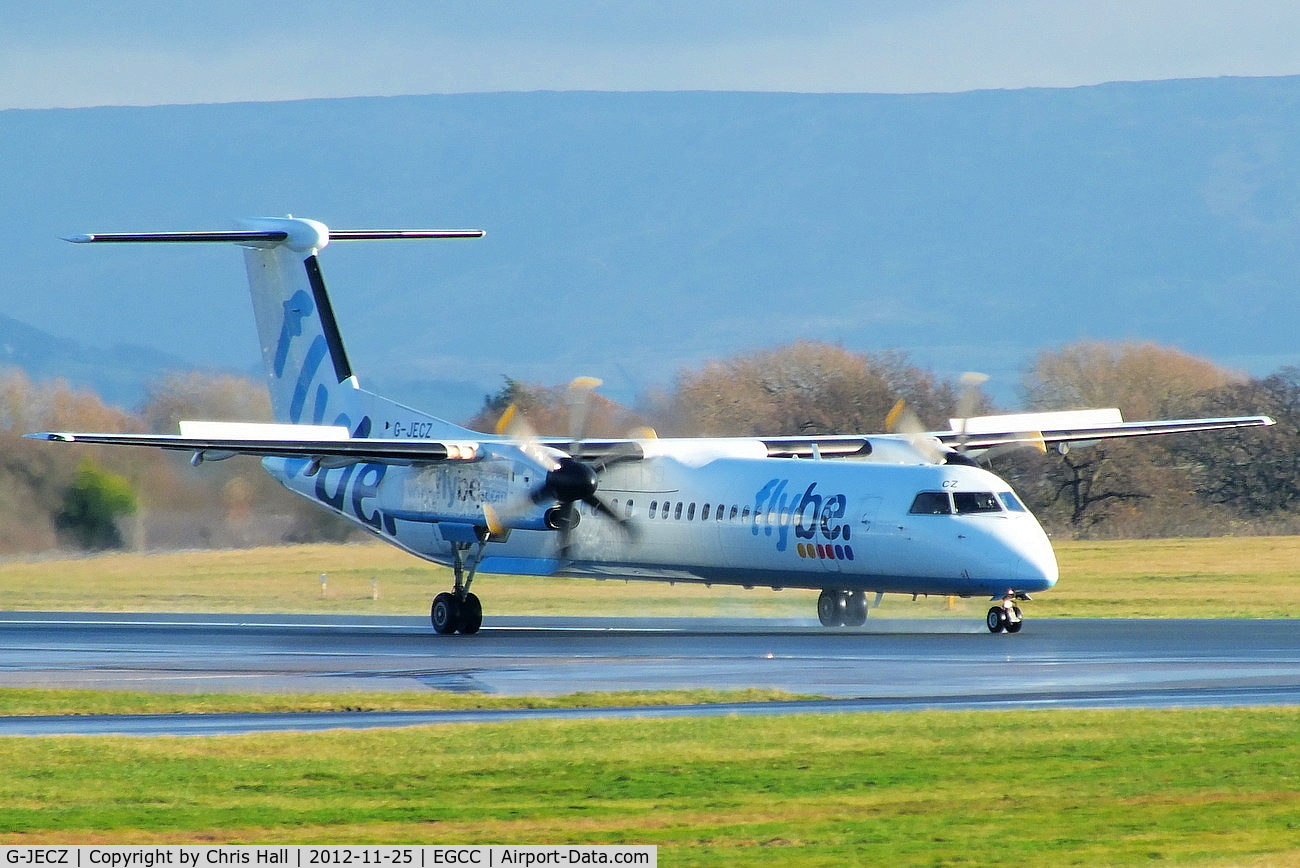 G-JECZ, 2007 De Havilland Canada DHC-8-402Q Dash 8 C/N 4179, flybe