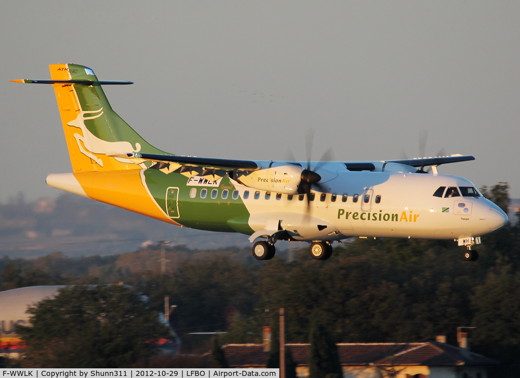 F-WWLK, 2012 ATR 42-600 C/N 1001, C/n 1001 - To be 5H-PWH