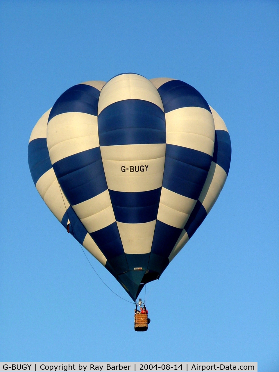 G-BUGY, 1994 Cameron Balloons V-90 C/N 2800, Cameron V-65 HAFB [2800] Ashton Court~ G 14/08/2004