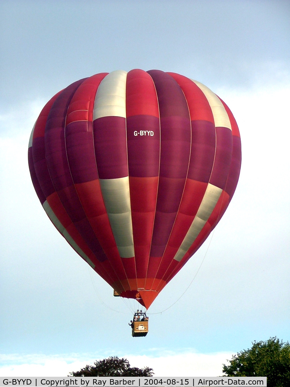 G-BYYD, 2000 Cameron Balloons A-250 C/N 4712, Cameron A-250 HAFB [4712] Ashton Court~ G 15/08/2004
