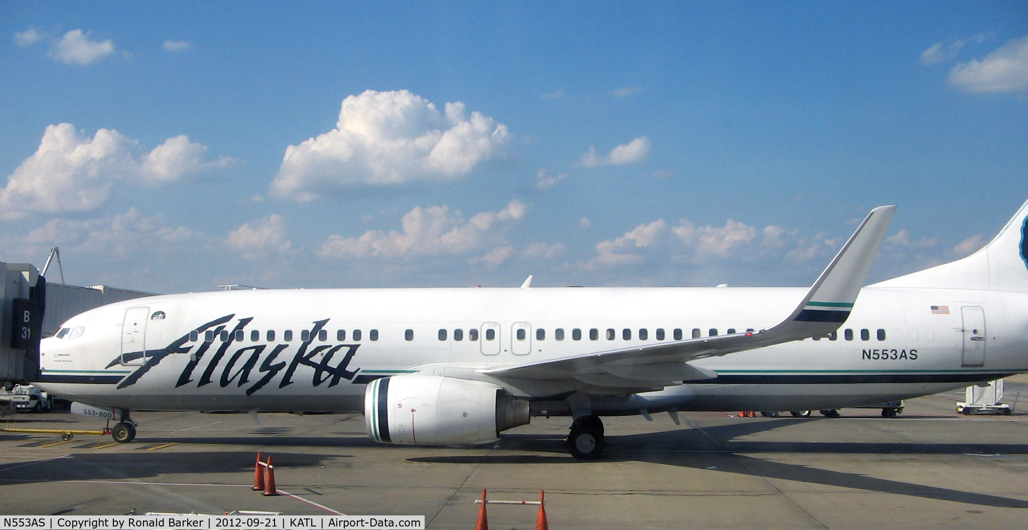 N553AS, 2006 Boeing 737-890 C/N 34594, Atlanta