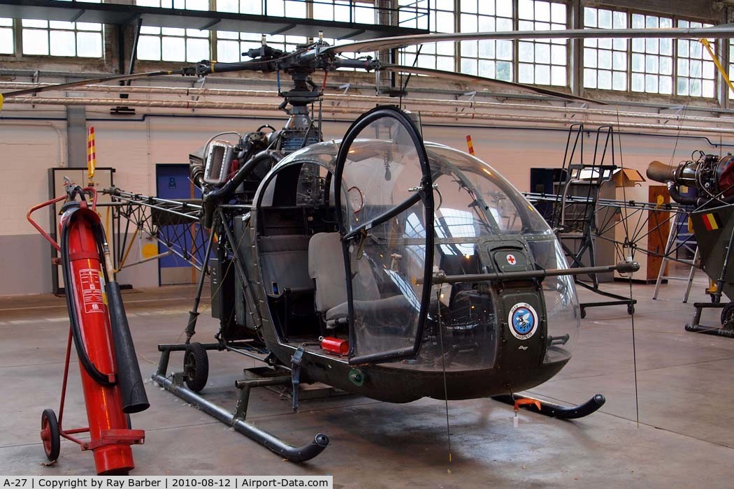 A-27, 1962 Sud Aviation SE-313A Alouette II C/N 1711, Sud Aviation SE.313A Alouette II [1711] Saffaanberg~OO 12/08/2010