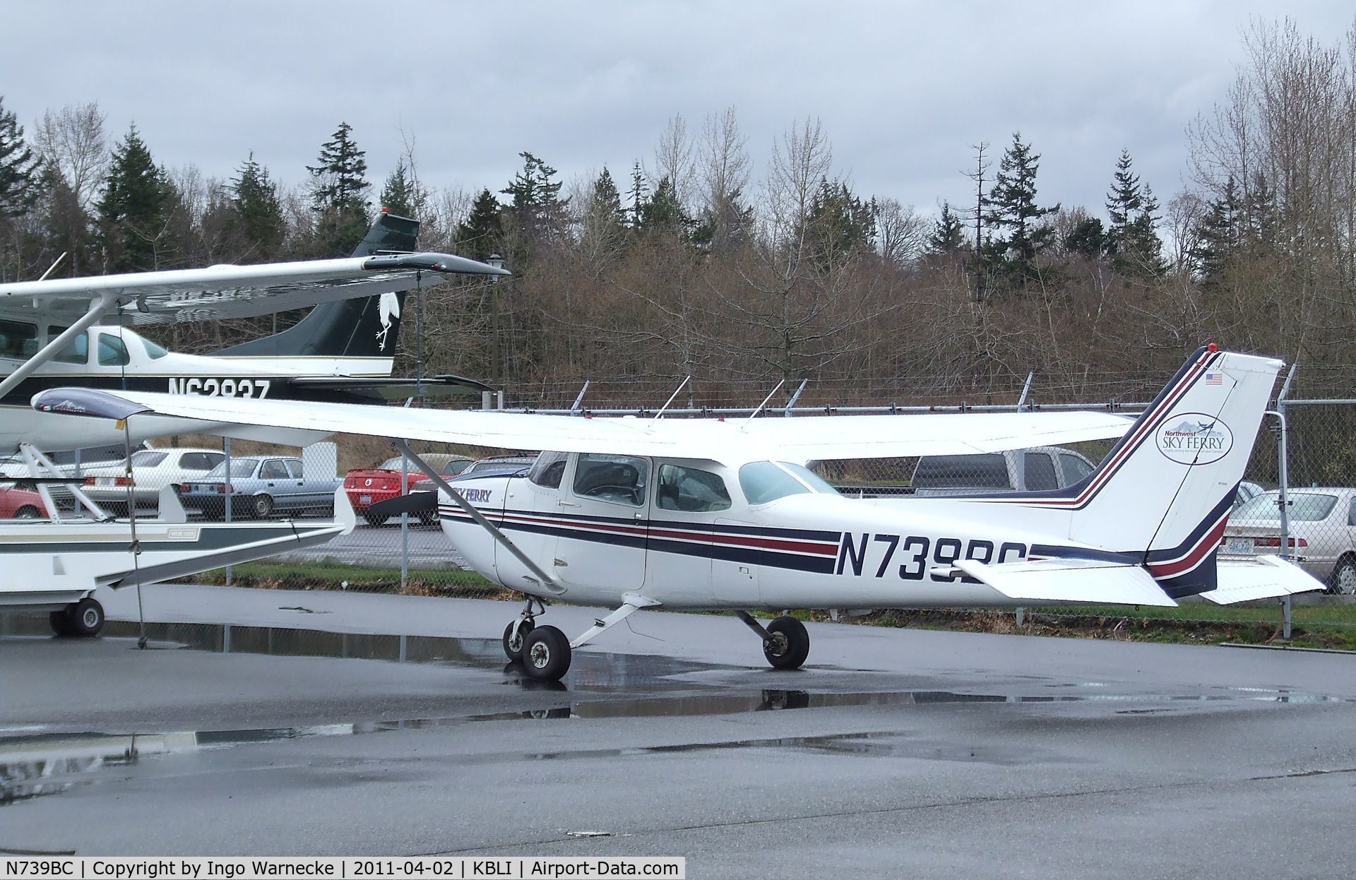 N739BC, 1978 Cessna 172N C/N 17270404, Cessna 172N Skyhawk at the Bellingham Intl. Airport, Bellingham WA