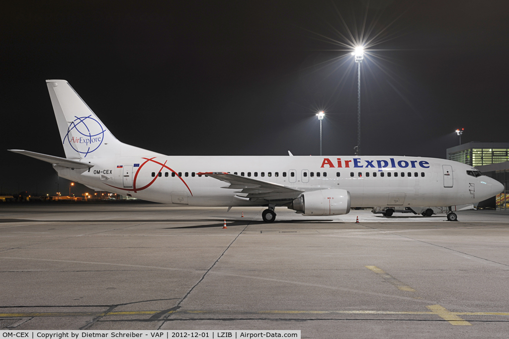 OM-CEX, 1991 Boeing 737-436 C/N 25839, Air Explore Boeing 737-400