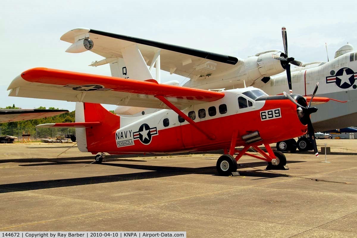 144672, 1956 De Havilland Canada U-1B Otter C/N 160, DHC NU-1B Otter [160] Pensacola NAS~N 10/04/2010