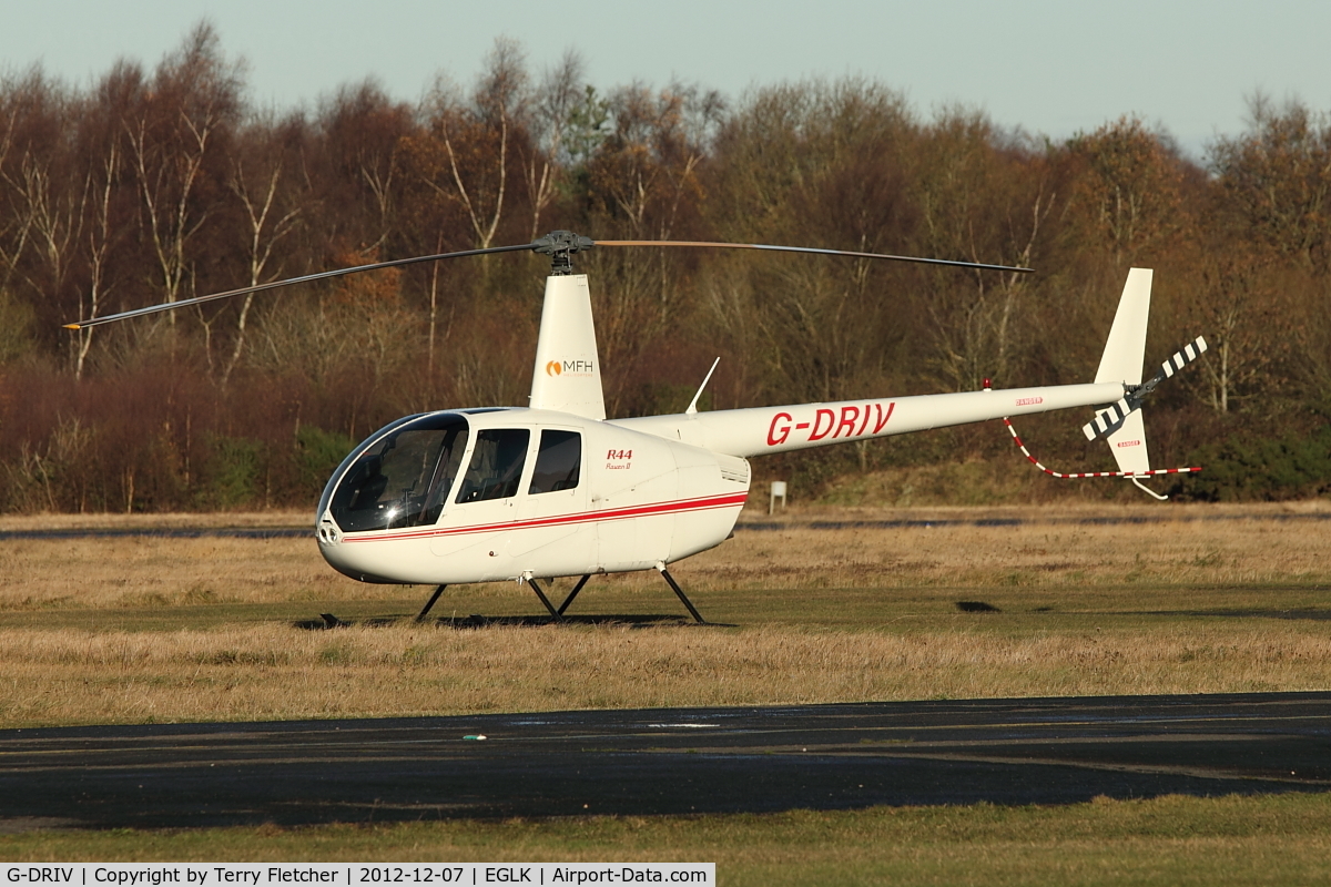 G-DRIV, 2003 Robinson R44 Raven II C/N 10126, 2003 Robinson R44 II, c/n: 10126