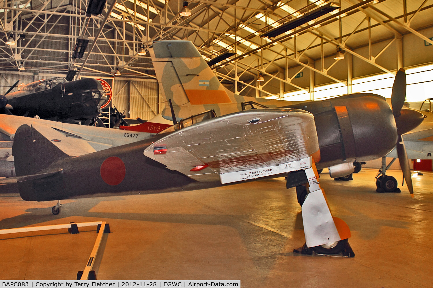 BAPC083, 1945 Kawasaki Ki-100 Type 5-1B C/N 16336, 1945 Kawasaki Ki-100 Type 5-1B, c/n: 16336