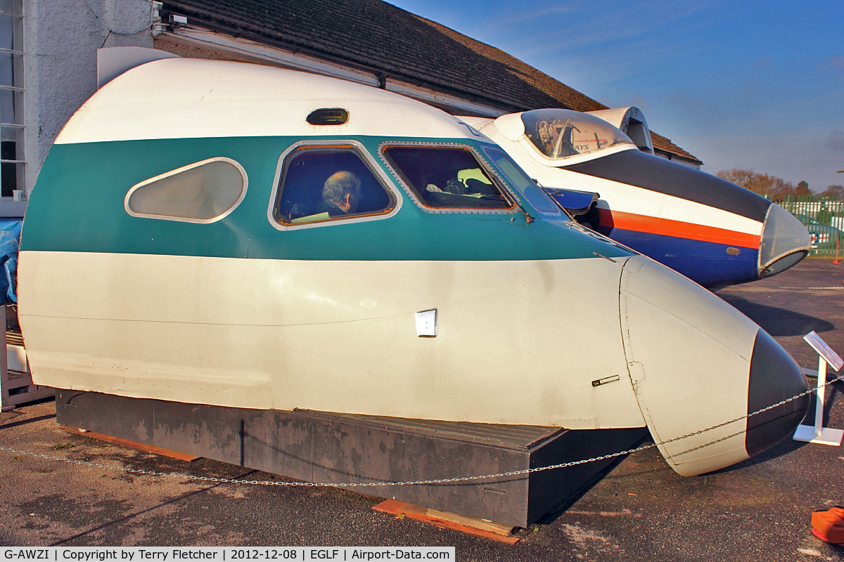 G-AWZI, 1971 Hawker Siddeley HS-121 Trident 3B-101 C/N 2310, Cockpit of 1971 Hawker Siddeley HS-121 Trident 3B-101, c/n: 2310 at FAST