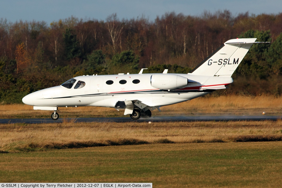 G-SSLM, 2009 Cessna 510 Citation Mustang Citation Mustang C/N 510-0190, 2009 Cessna 510 Citation Mustang, c/n: 510-0190 at Blackbushe