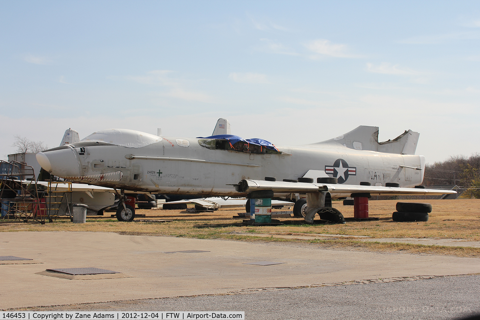 146453, Douglas EA-3B Skywarrior C/N 12405, At the Vintage Flying Museum - Fort Worth, TX