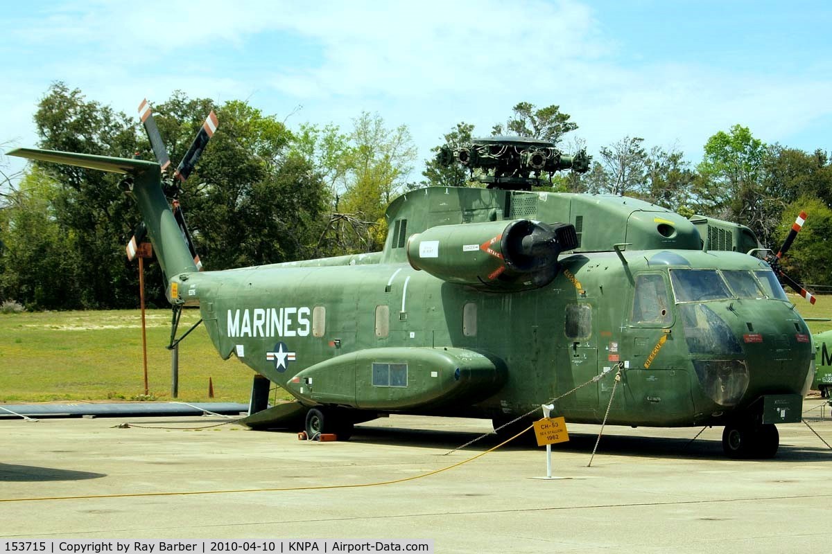 153715, Sikorsky CH-53A Sea Stallion C/N 65-105, Sikorsky CH-53D Sea Stallion [65-101] Pensacola NAS~N 10/04/2010