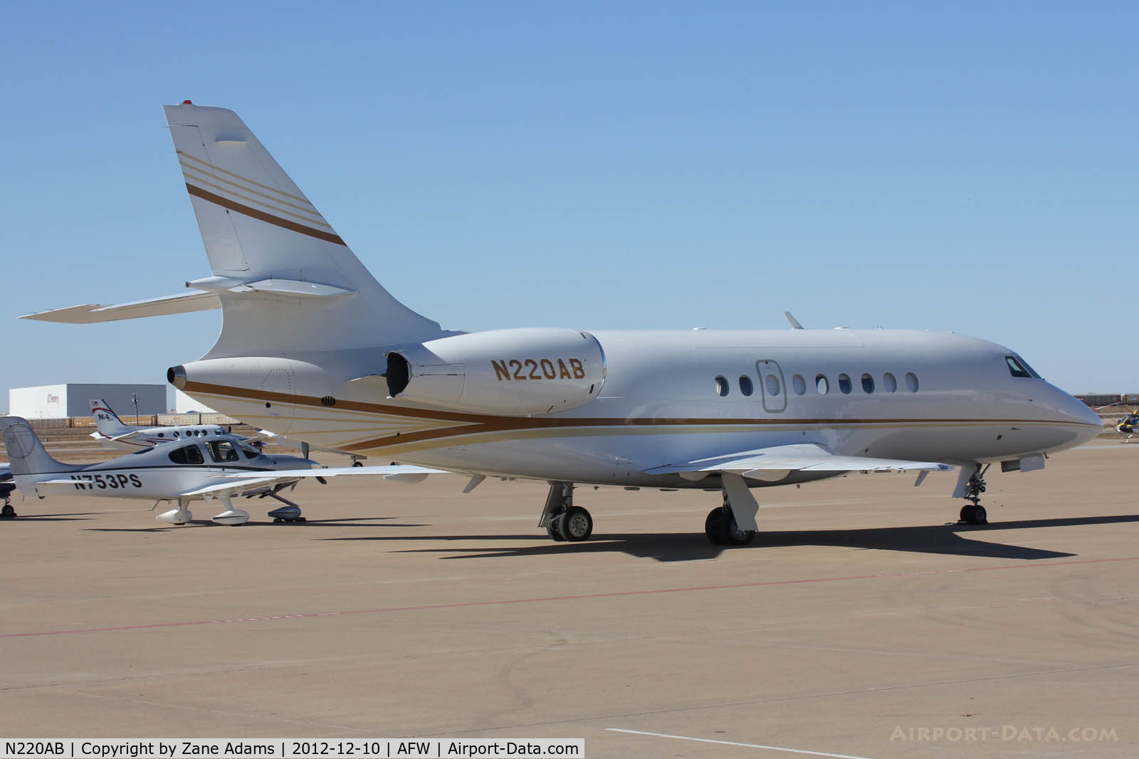 N220AB, 2001 Dassault Falcon 2000 C/N 170, At Alliance Airport - Fort Worth, TX