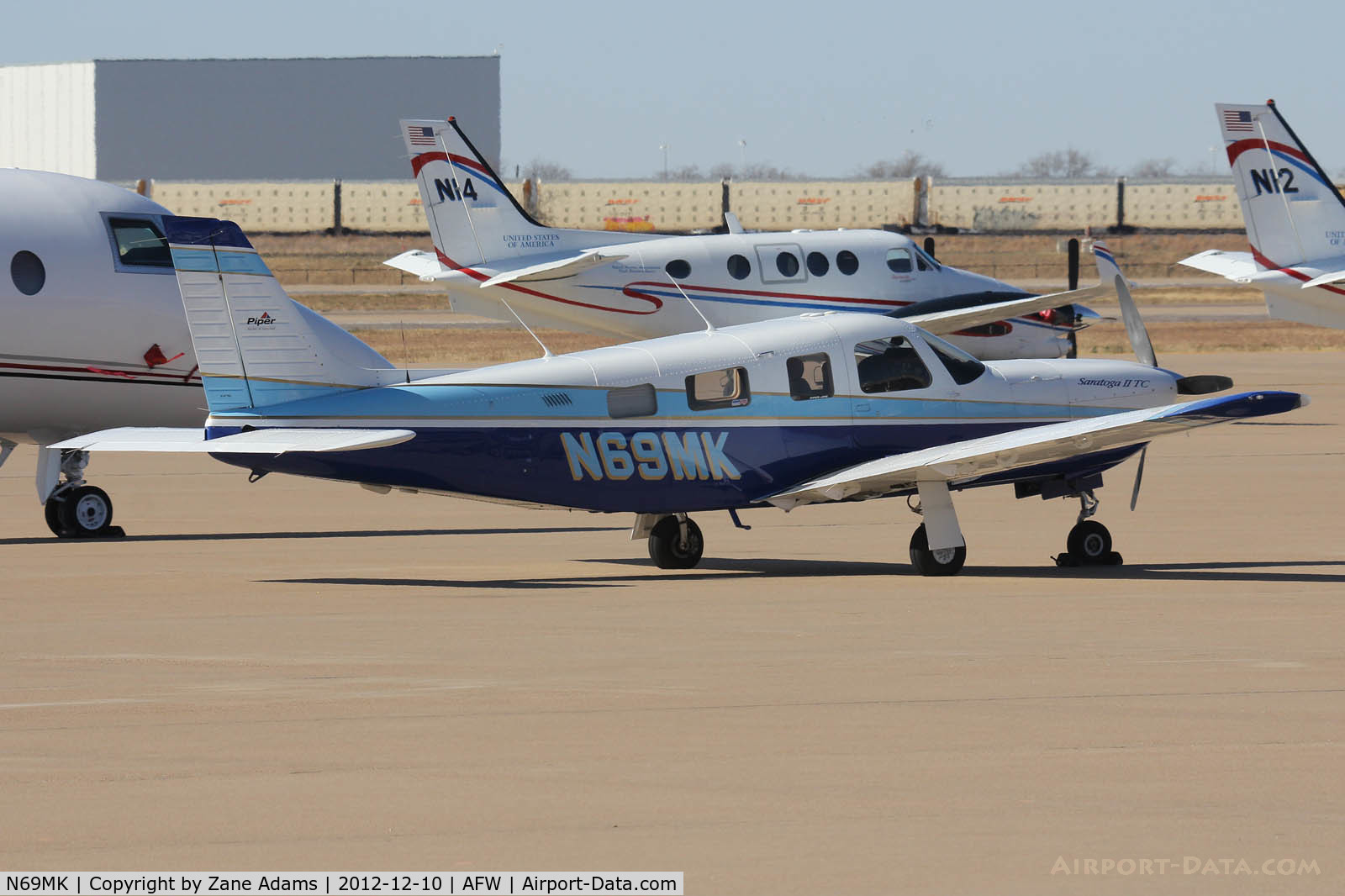 N69MK, 1998 Piper PA-32R-301T Turbo Saratoga C/N 3257063, At Alliance Airport - Fort Worth, TX