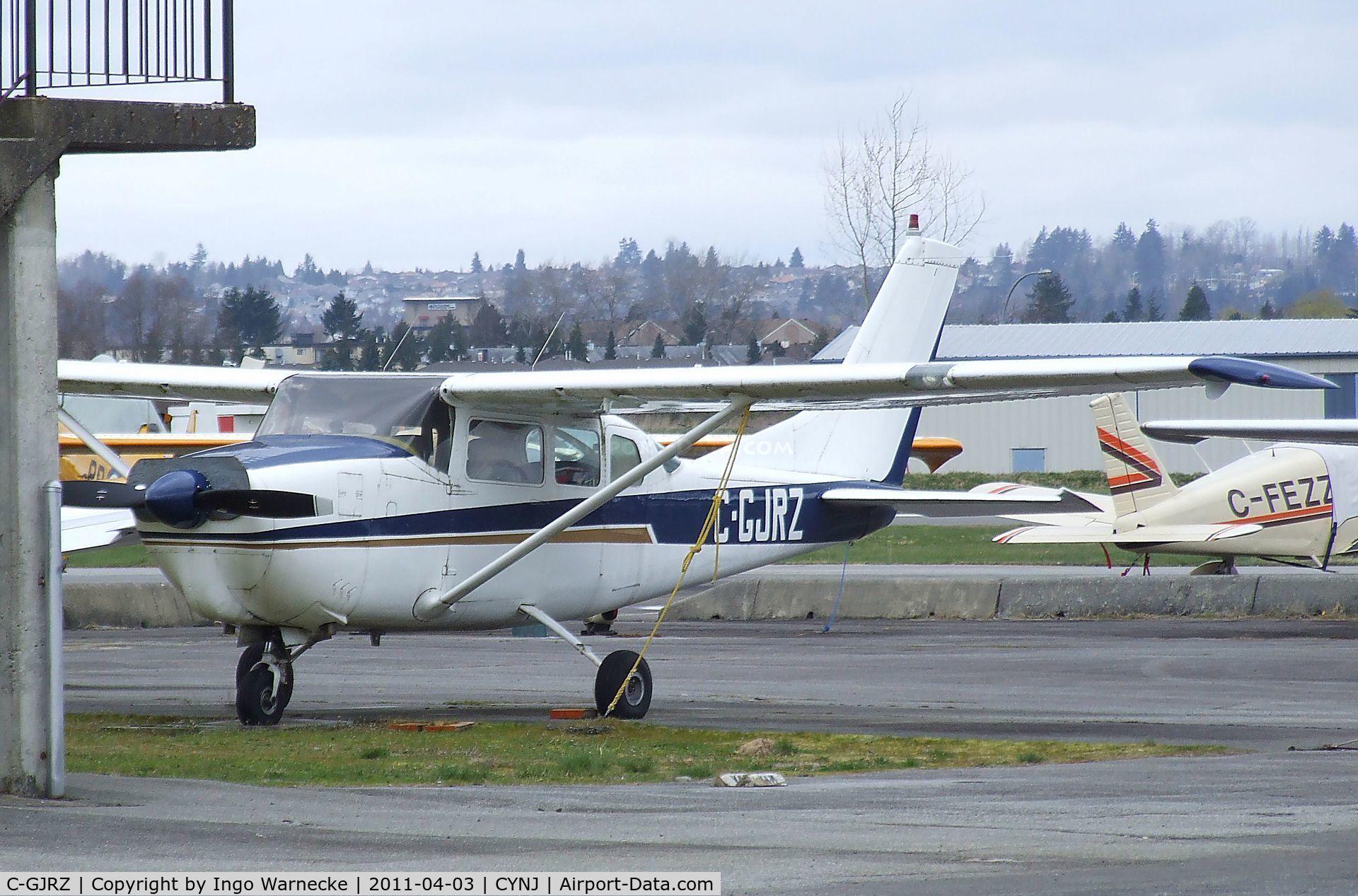 C-GJRZ, 1962 Cessna 210B C/N 21057919, Cessna 210B at Langley Regional Airport, Langley BC