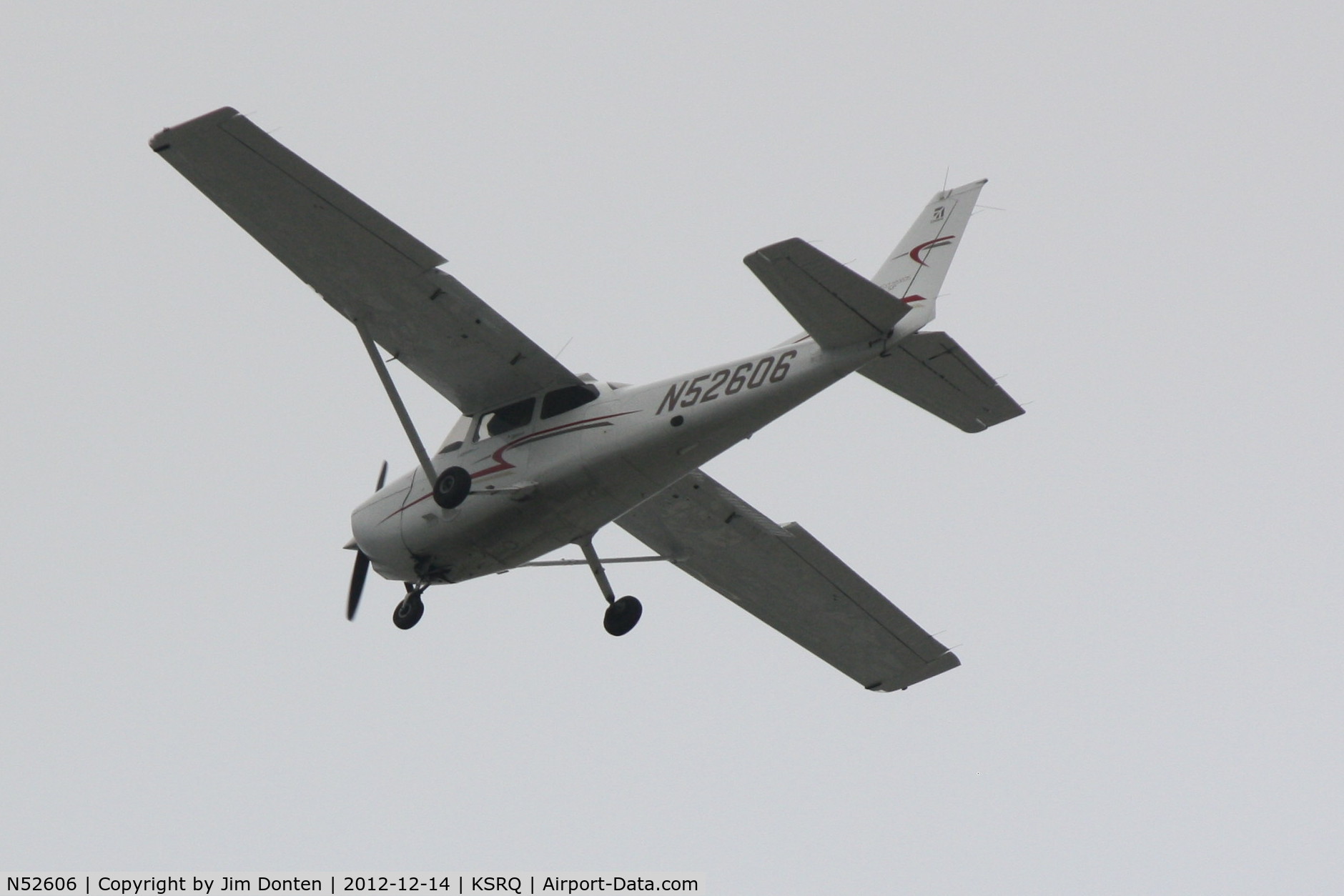 N52606, Cessna 172S C/N 172S10995, Cessna Skyhawk (N52606) arrives at Sarasota-Bradenton International Airport