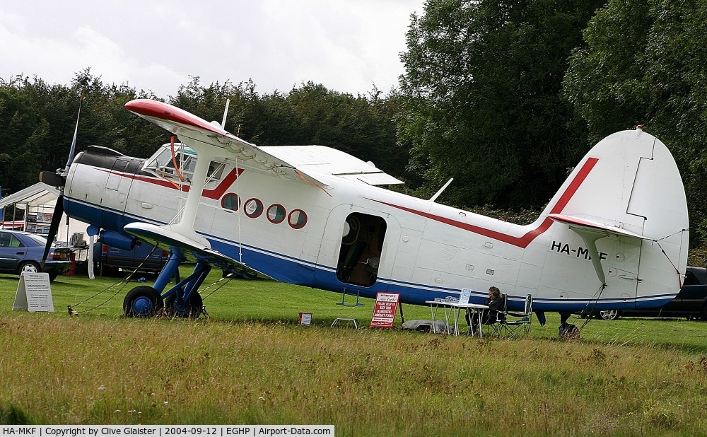 HA-MKF, 1985 Antonov An-2TP C/N 1G233-43, Based at Popham [EGHP]