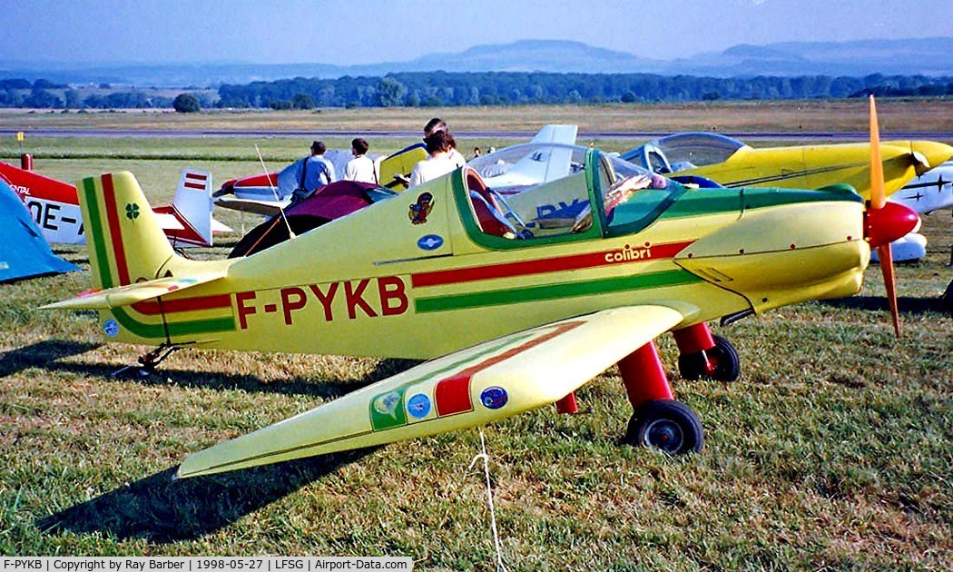 F-PYKB, Brugger MB-2 Colibri C/N 145, Brugger MB.2 Colibri [145] Epinal-Mirecourt~F 27/05/1998