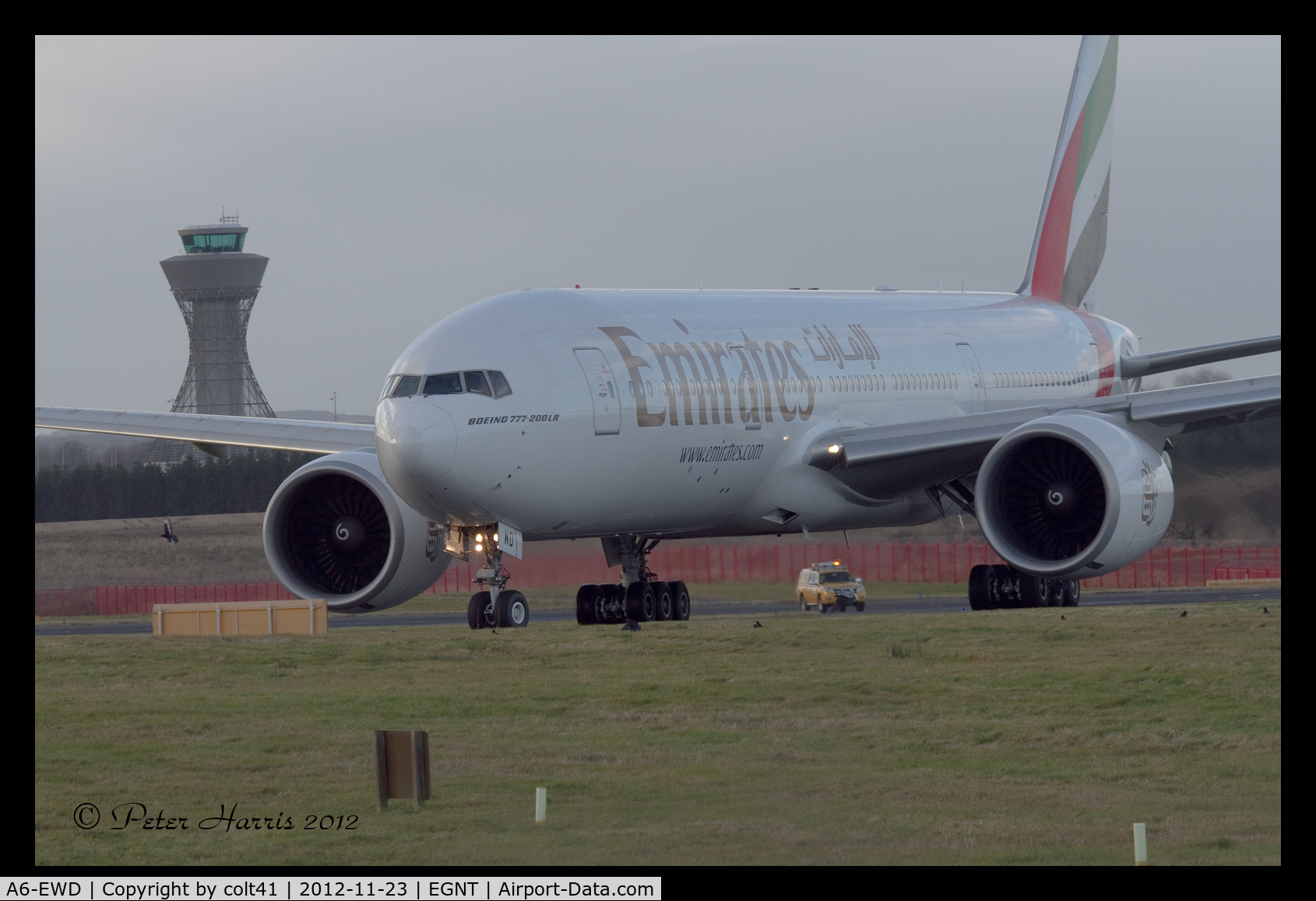 A6-EWD, 2007 Boeing 777-21H/LR C/N 35577, Taxy for take en route back to Dubai