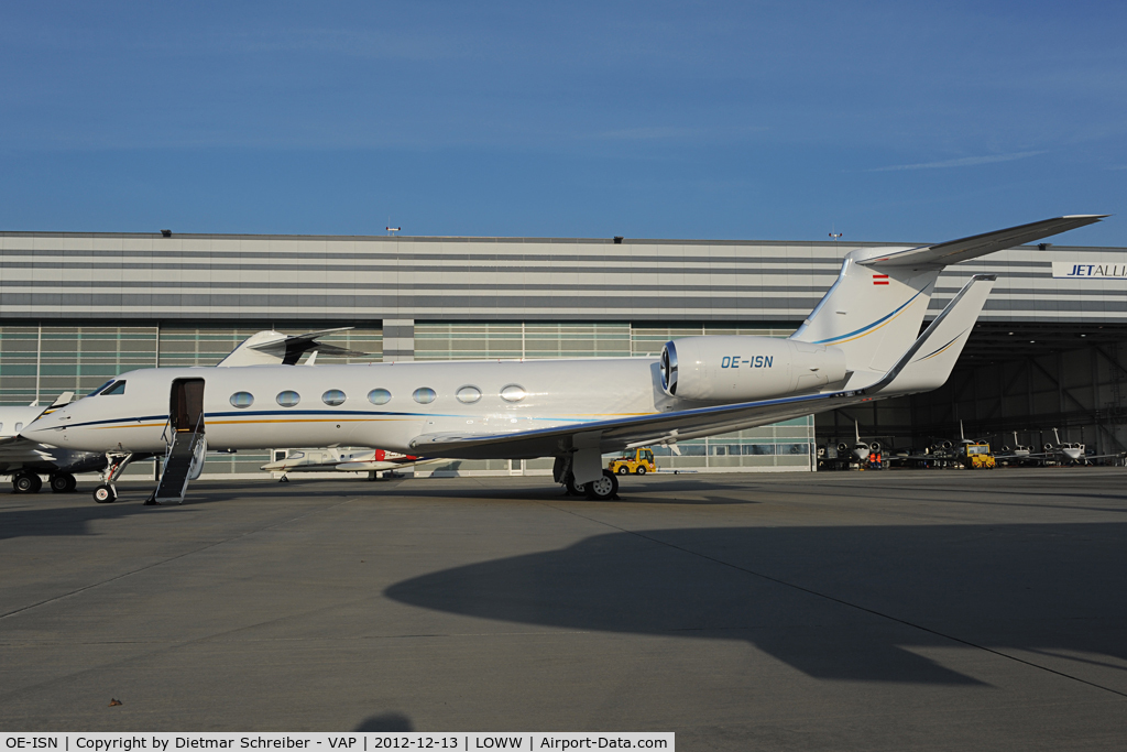 OE-ISN, 2012 Gulfstream Aerospace GV-SP (G550) C/N 5379, Avcon Jet Gulfstream 550