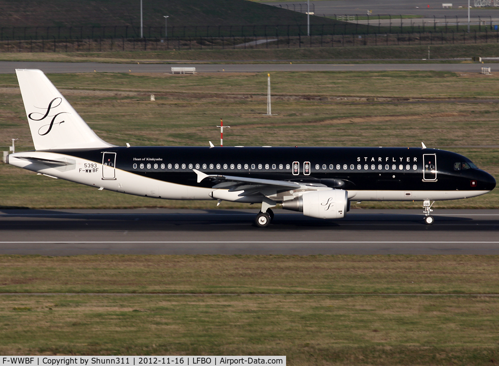 F-WWBF, 2012 Airbus A320-214 C/N 5393, C/n 5393 - To be JA08MC