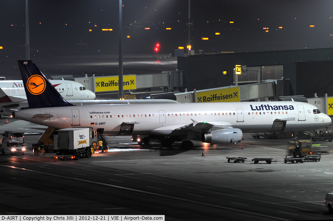 D-AIRT, 1997 Airbus A321-131 C/N 0652, Lufthansa