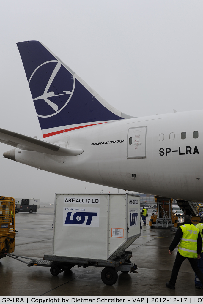 SP-LRA, 2012 Boeing 787-8 Dreamliner C/N 35938, LOT Boeing 787-8 - first visit at Vienna