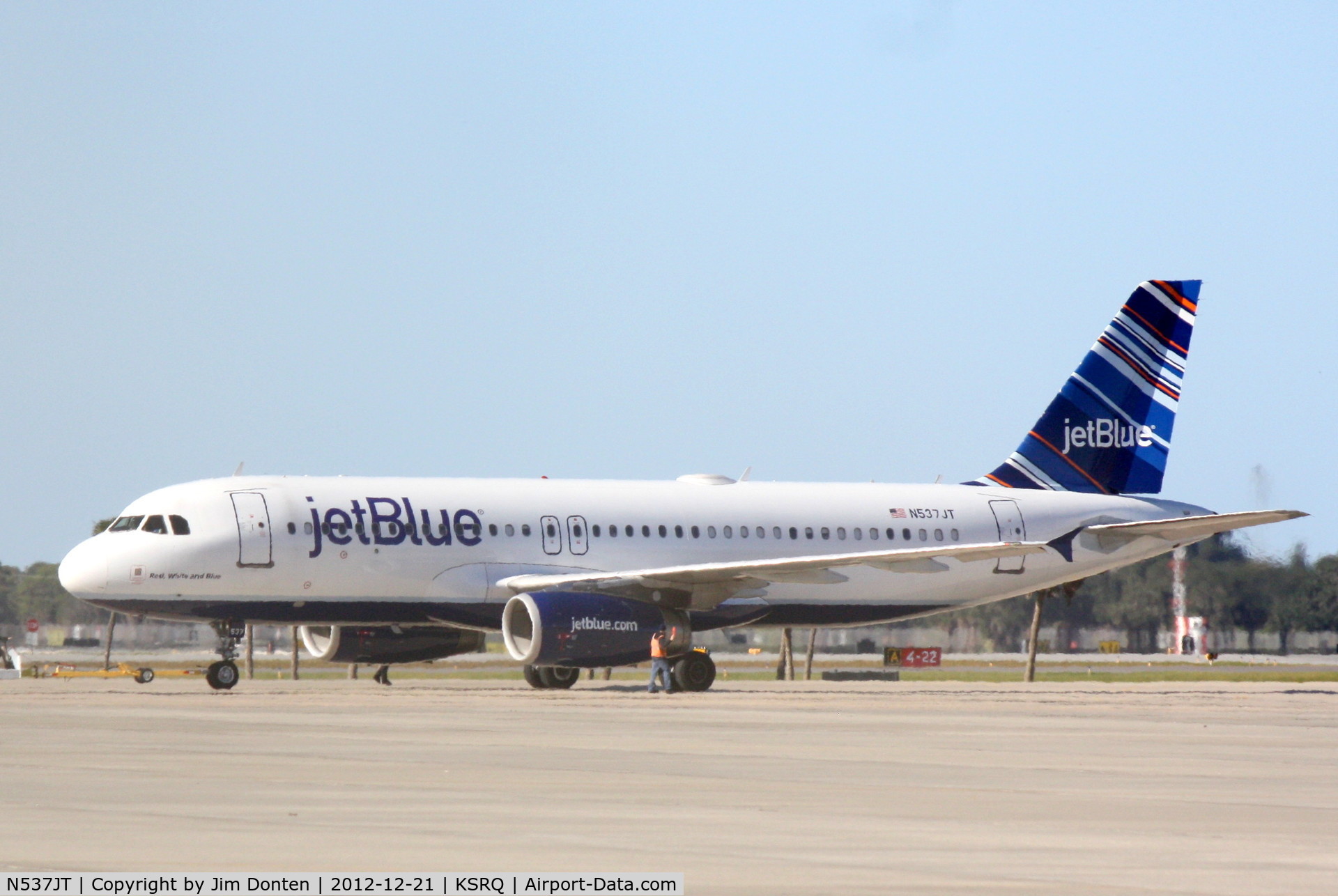 N537JT, 2002 Airbus A320-232 C/N 1785, JetBlue Flight 1188 