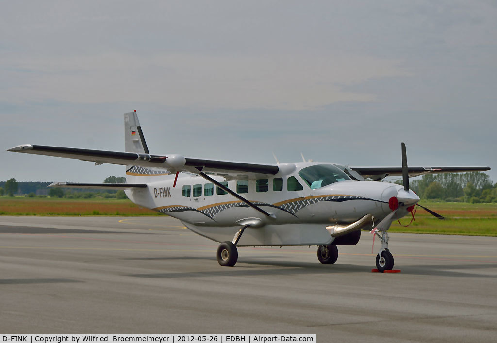 D-FINK, 2007 Cessna 208B Grand Caravan C/N 208B-1259, Parked at Barth Airport.