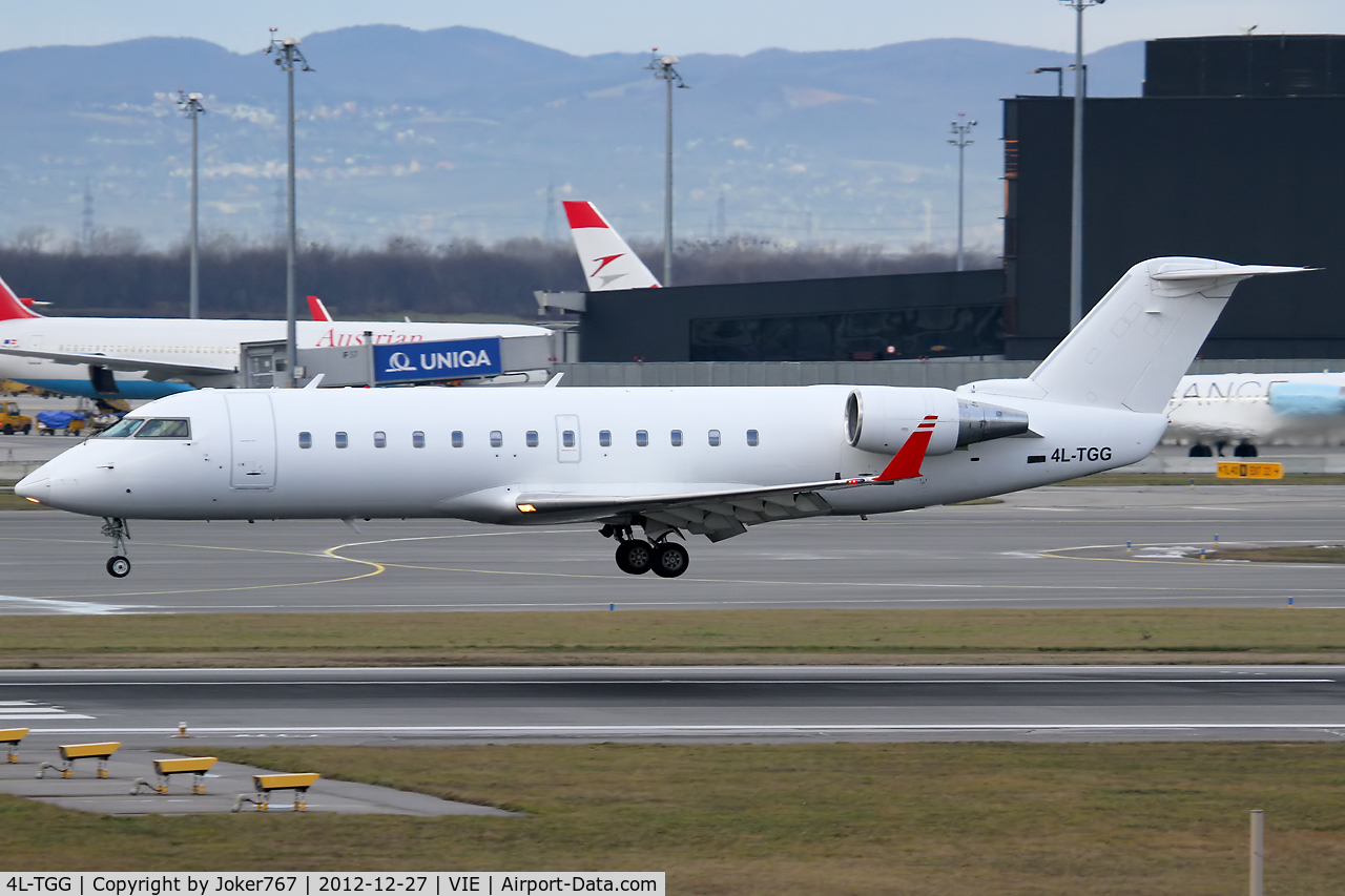 4L-TGG, 2000 Canadair CRJ-200LR (CL-600-2B19) C/N 7386, Georgian Airways