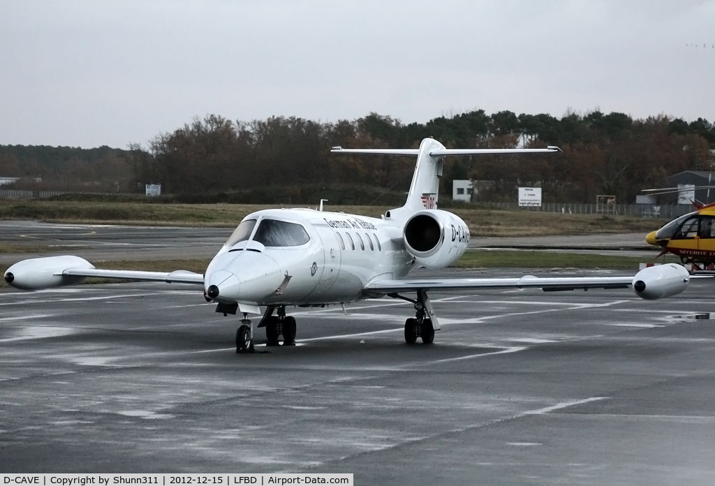 D-CAVE, 1982 Gates Learjet 35A C/N 35A-423, Parked at the General Aviation area...