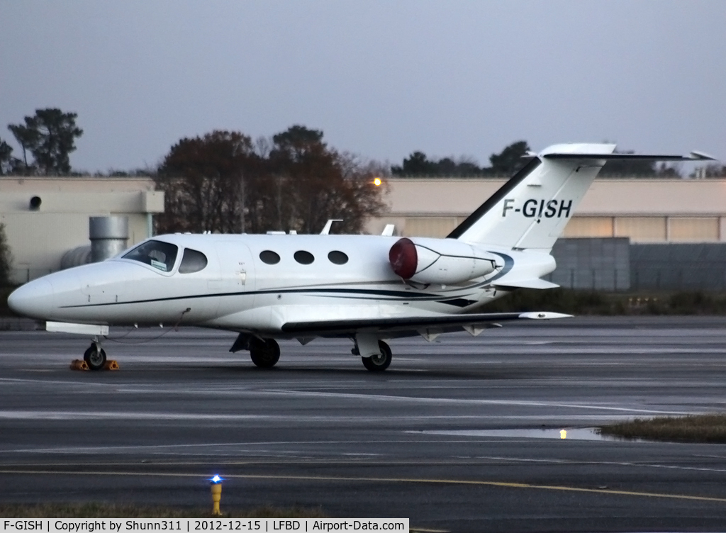 F-GISH, 2009 Cessna 510 Citation Mustang Citation Mustang C/N 510-0182, Parked at the General Aviation area...