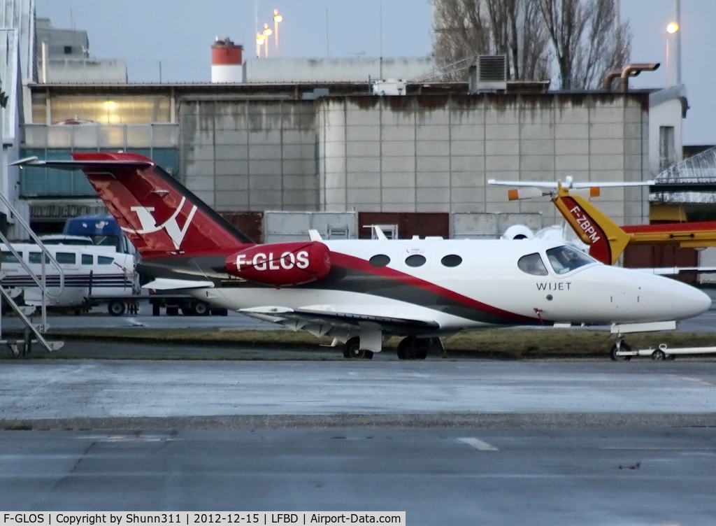 F-GLOS, 2009 Cessna 510 Citation Mustang Citation Mustang C/N 510-0169, Parked at the General Aviation area...