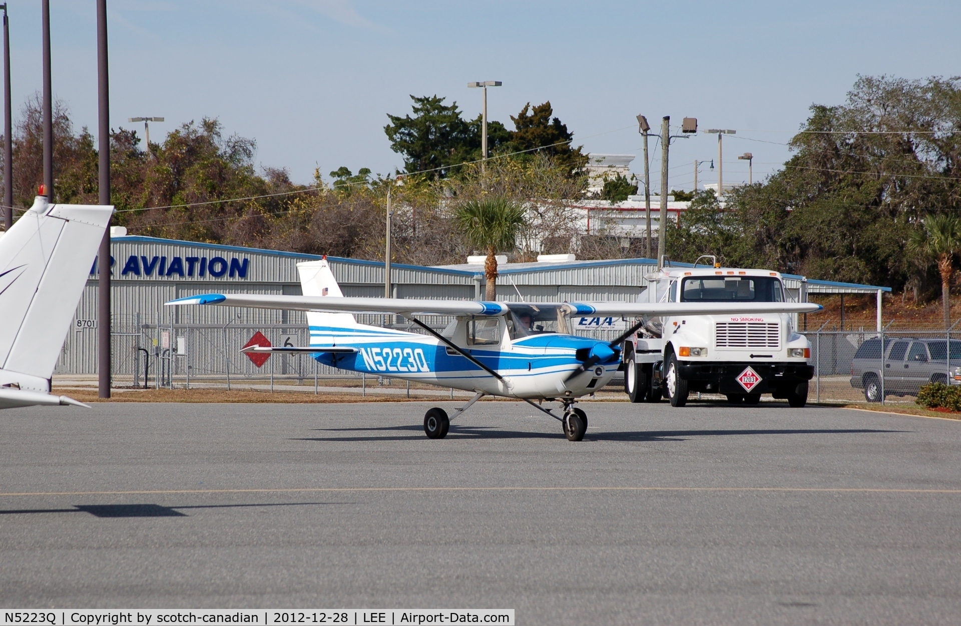 N5223Q, 1971 Cessna 150L C/N 15073123, 1971 Cessna 150L, N5223Q, at Leesburg International Airport, Leesburg, FL