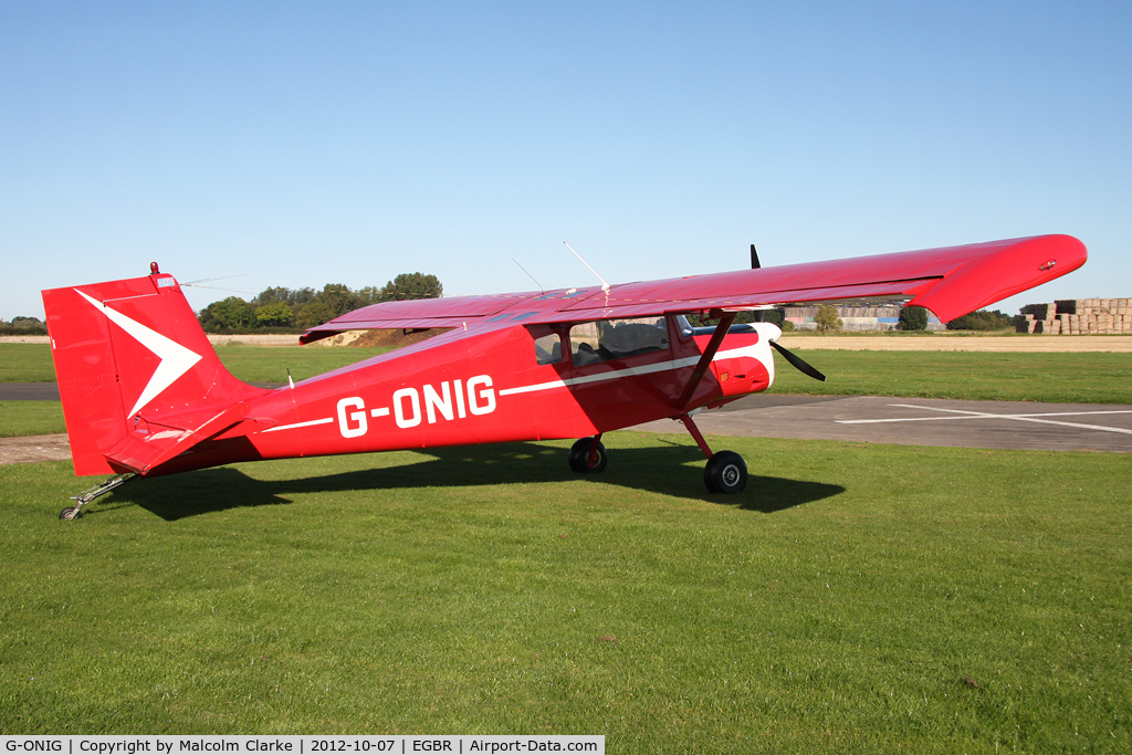 G-ONIG, 2003 Murphy Elite C/N PFA 232-14042, Murphy Elite. Hibernation Fly-In, The Real Aeroplane Company, Breighton Airfield, October 2012.