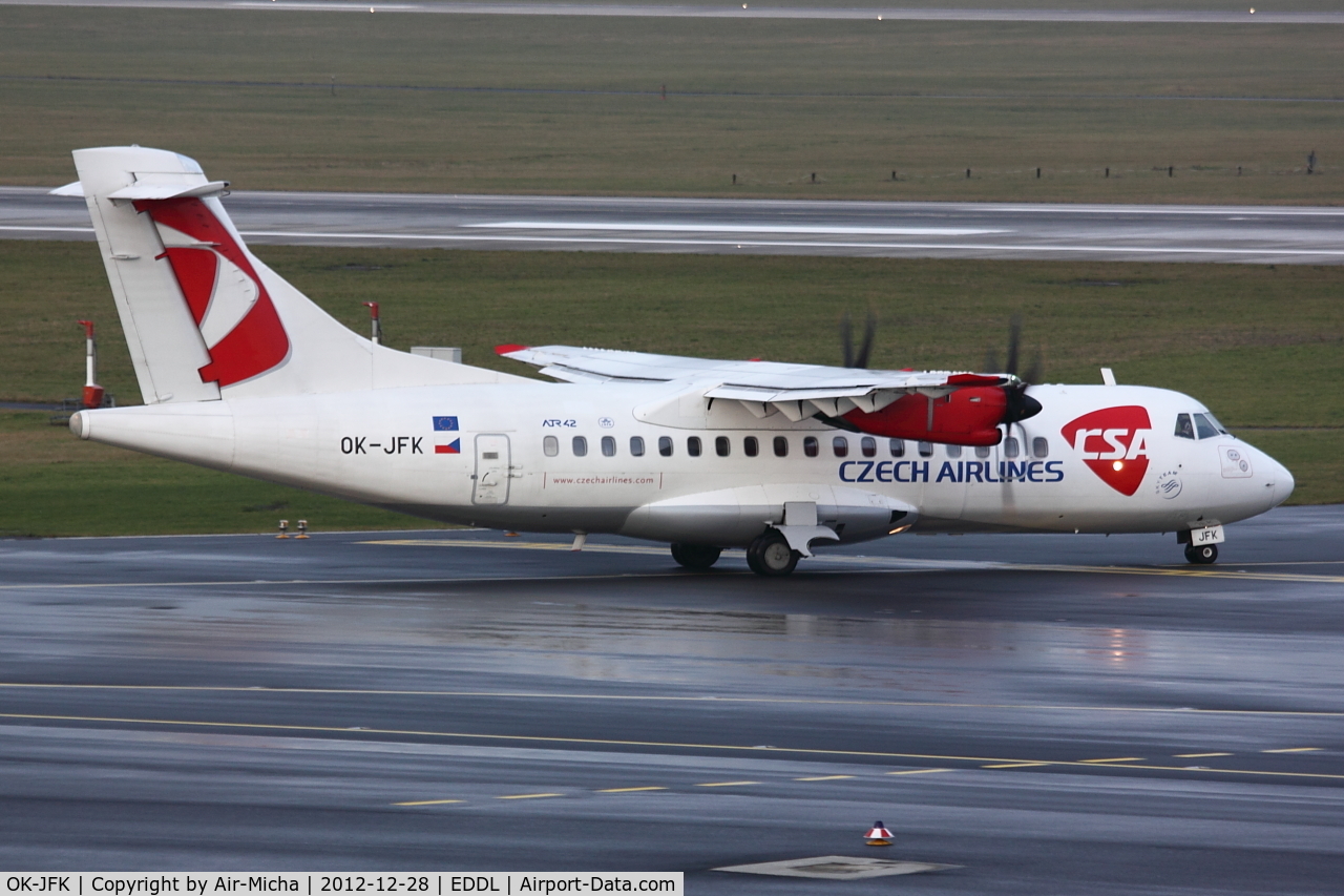 OK-JFK, 2004 ATR 42-500 C/N 625, CSA Czech Airlines, ATR 42-500, CN: 0625