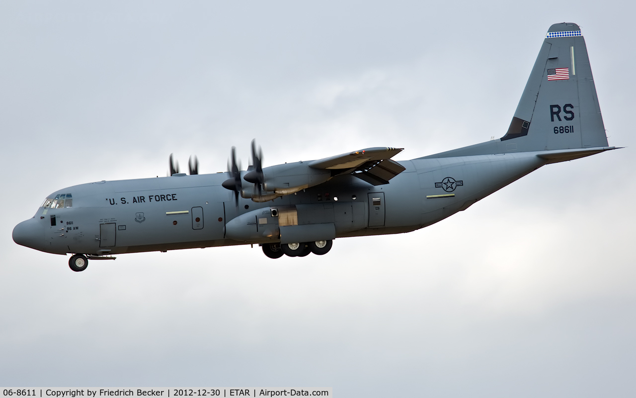 06-8611, 2006 Lockheed Martin C-130J-30 Super Hercules C/N 382-5619, on final RW26