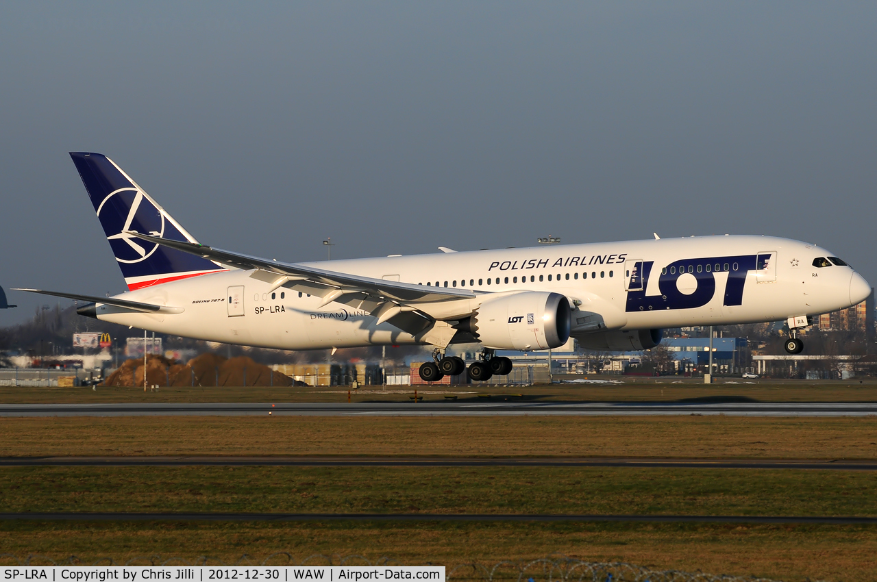 SP-LRA, 2012 Boeing 787-8 Dreamliner C/N 35938, LOT - Polish Airlines