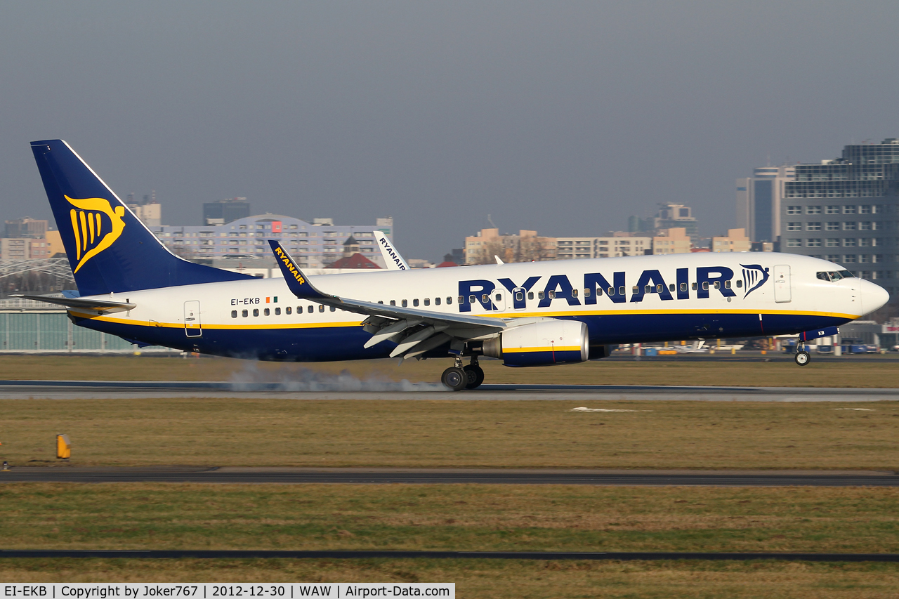 EI-EKB, 2009 Boeing 737-8AS C/N 38494, Ryanair