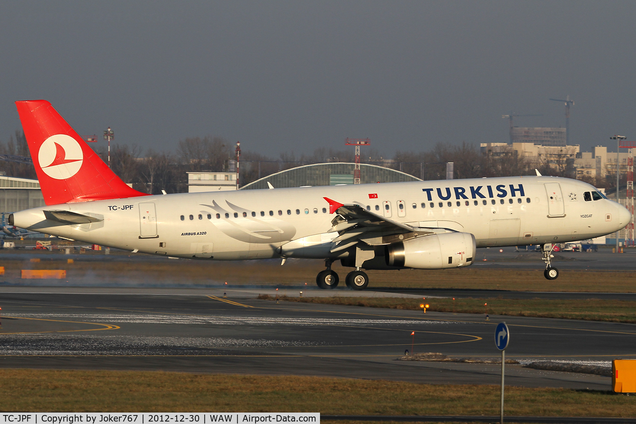 TC-JPF, 2006 Airbus A320-232 C/N 2984, Turkish Airlines